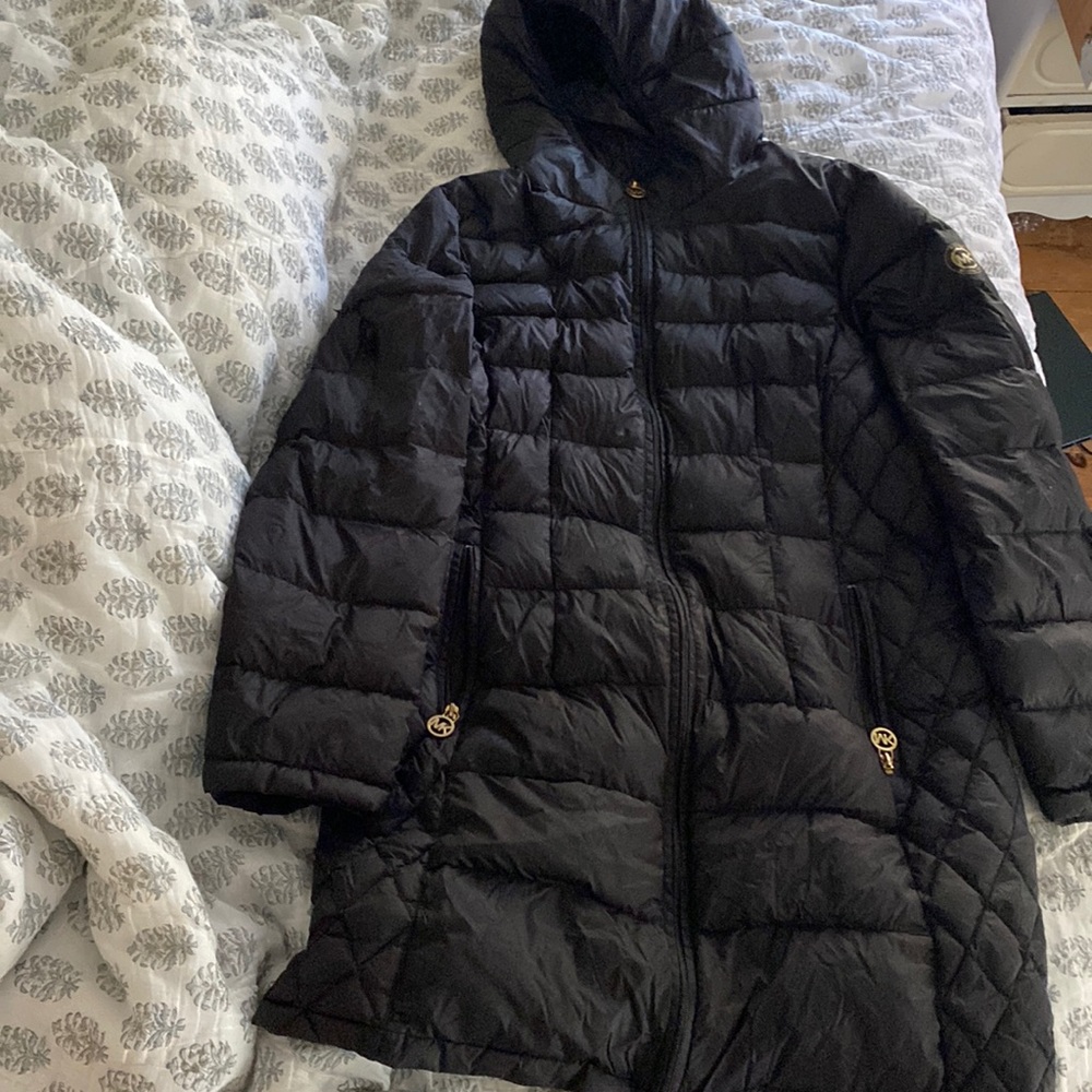 Michael kors packable down fill jacket